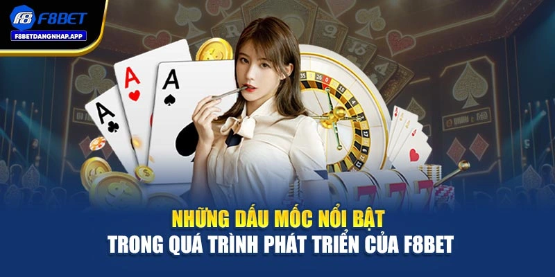 Những dấu mốc nổi bật trong quá trình phát triển của F8bet